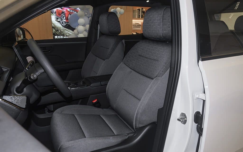 2025 Toyota bZ3X 430 Air electric SUV — driver's seat, export from China
