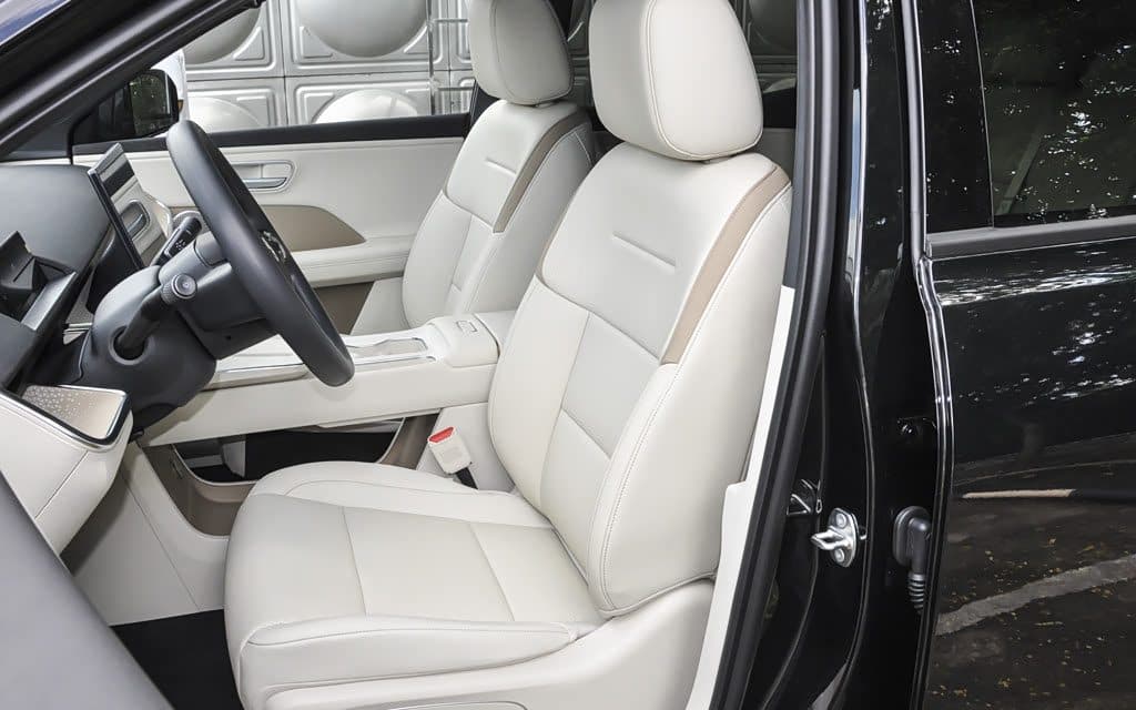 2025 Toyota bZ3X 430 Air+ electric SUV — driver's seat, export from China