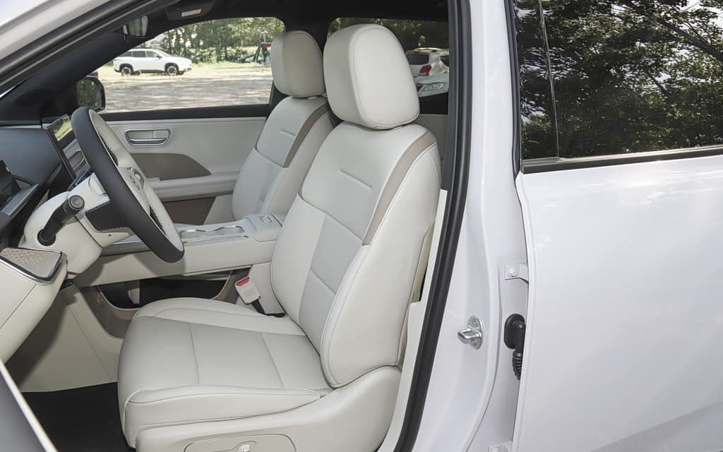 2025 Toyota bZ3X 520 Pro LiDAR electric SUV — driver's seat, export from China