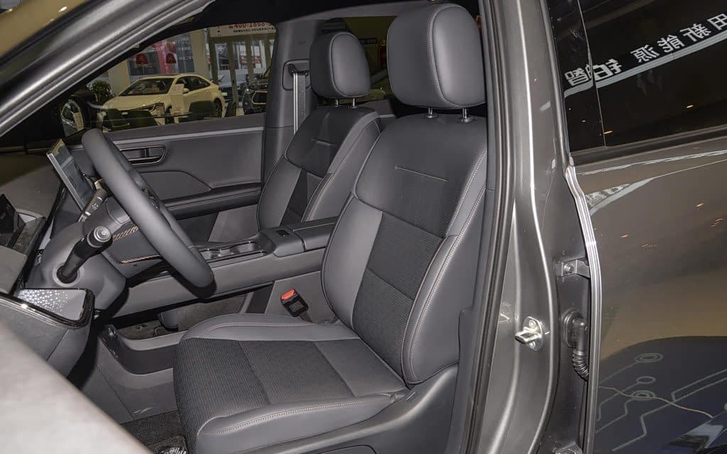 2025 Toyota bZ3X 520 Pro+ LiDAR electric SUV — driver's seat, export from China