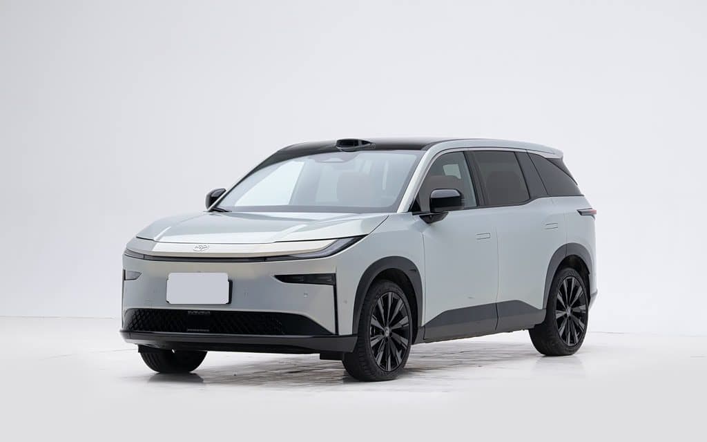 2025 Toyota bZ3X 610 Max electric SUV — front three-quarter view, export from China