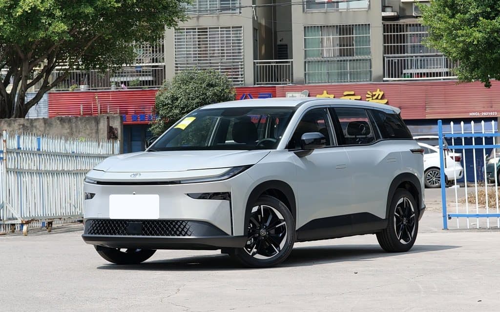 2026 Toyota bZ3X 430 Air electric SUV — front three-quarter view, export from China